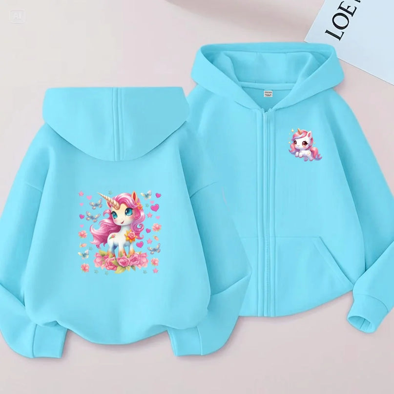Deine bezaubernde Einhorn Jacke mit