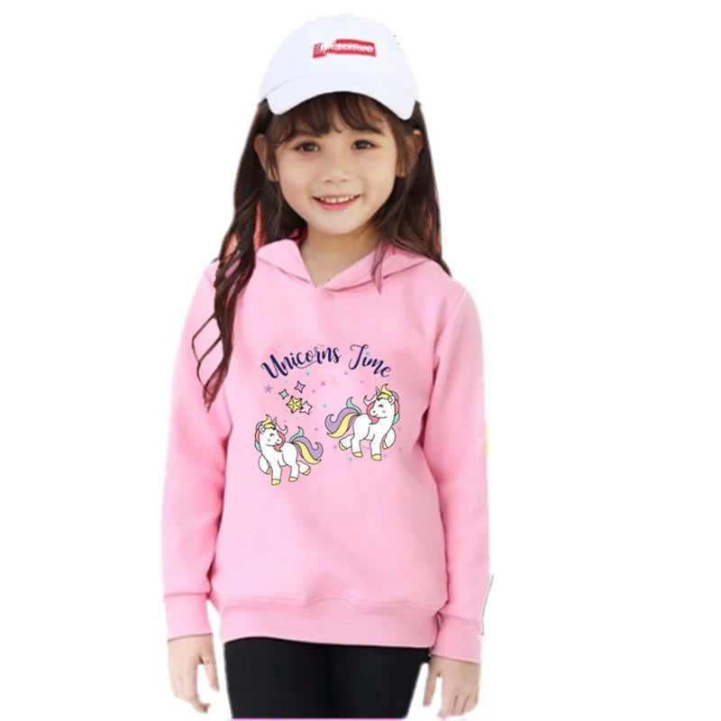 Dein leuchtender Einhorn Hoodie Rot!