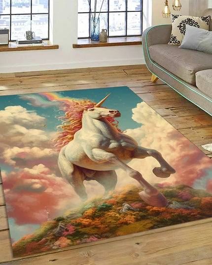 Dein Einhorn Sessel als 3D Traum-Teppich!