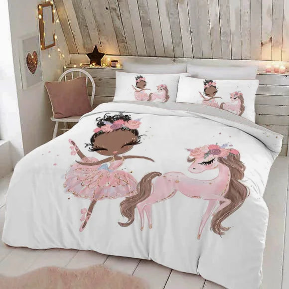 Deine moderne Einhorn Bettwäsche Prinzessin
