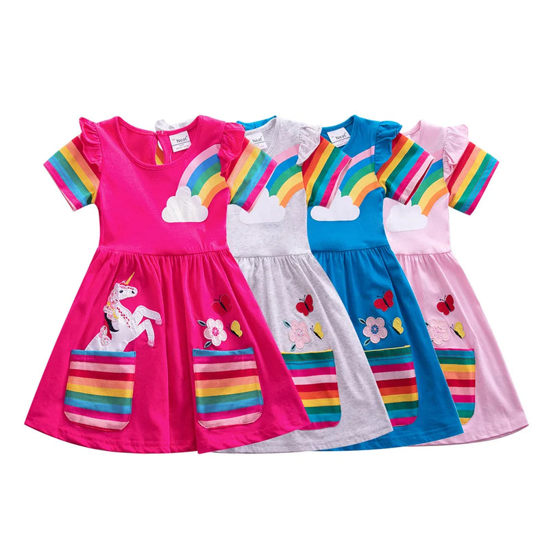 Dein neues Einhorn Kleid für den Sommer!