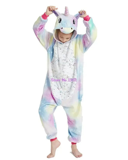 Dein kuscheliger Einhorn Onesie Panda-Style!