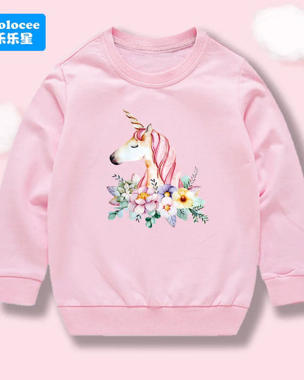 Dein cooler Einhorn Hoodie Schwarz!