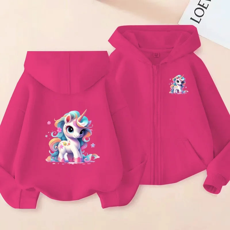 Deine bezaubernde Einhorn Jacke in Mintgrün!