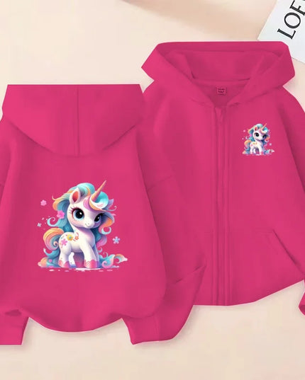 Deine neue kuschelige Einhorn Jacke!
