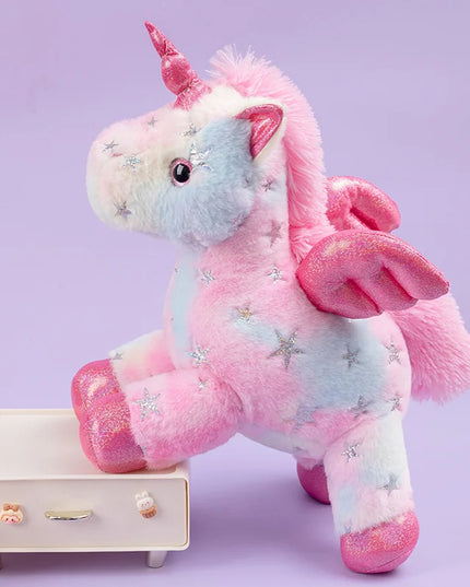 Dein Glitzerndes Einhorn Plüschtier mit