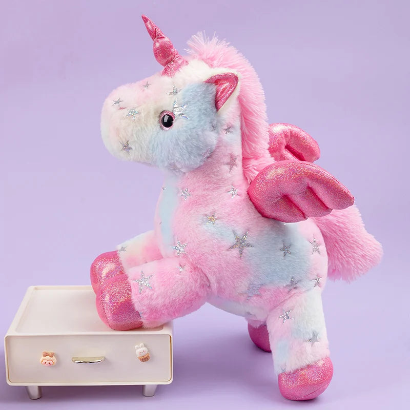 Dein Glitzerndes Einhorn Plüschtier mit