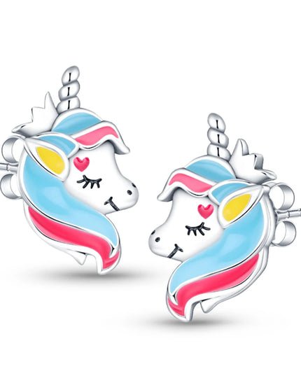 Zauberhafte Einhorn Ohrringe: Dein