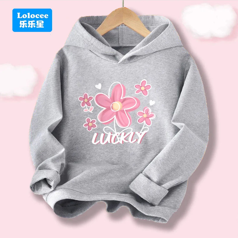 Dein stylischer Einhorn Hoodie in Grau!