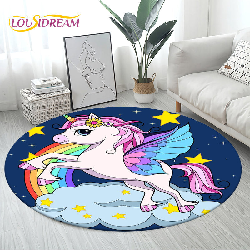Dein runder Einhorn Sessel zum Spielen!