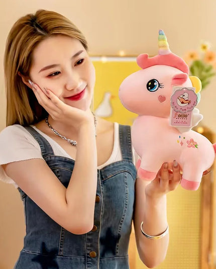 Dein kuscheliges Einhorn Plüschtier Pink!
