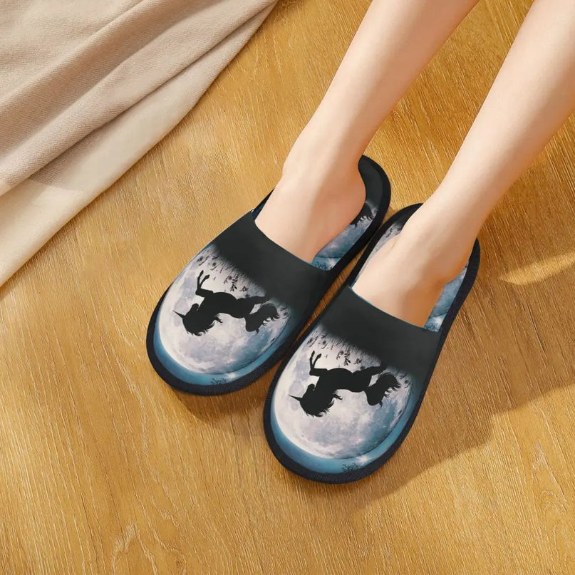 Kuschelige Einhorn Hausschuhe für dich!