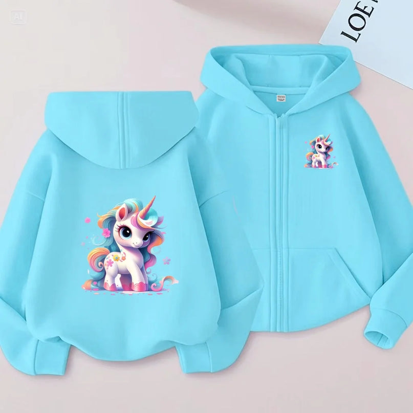 Deine neue kuschelige Einhorn Jacke!