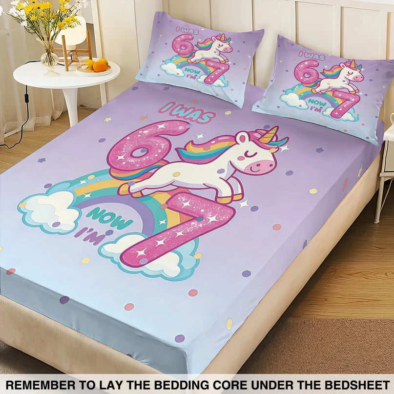 Himmlische Einhorn Bettwäsche für dich
