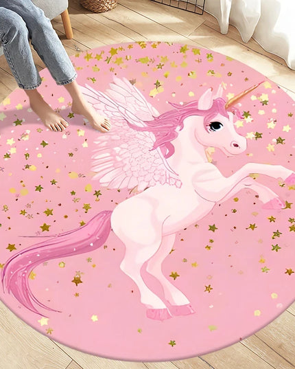 Glitzernder Einhorn Teppich für dein Zuhause!