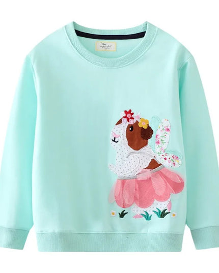 Dein Riesen Einhorn Stickerei Sweatshirt!