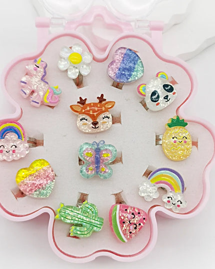 Dein verstellbarer Einhorn Ring Spaß!
