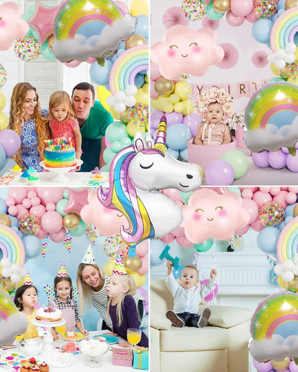 Dein Einhorn Ballonbogen für Feen-Momente!