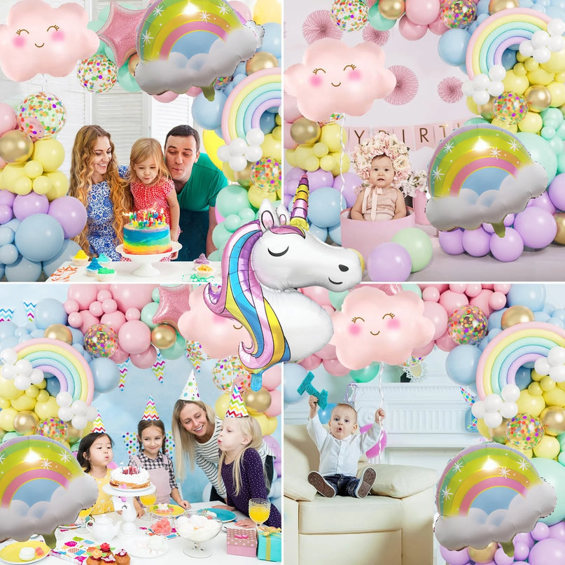 Dein Einhorn Ballonbogen für Feen-Momente!