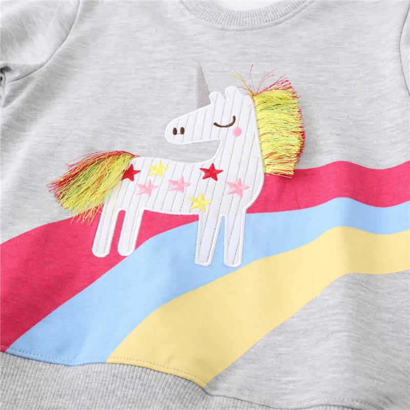 Zauberhaftes Einhorn Kostüm Sweatshirt für