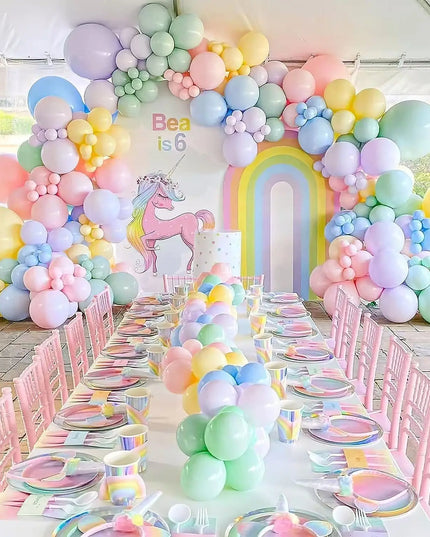 Dein Einhorn Ballonbogen für Feen-Momente!