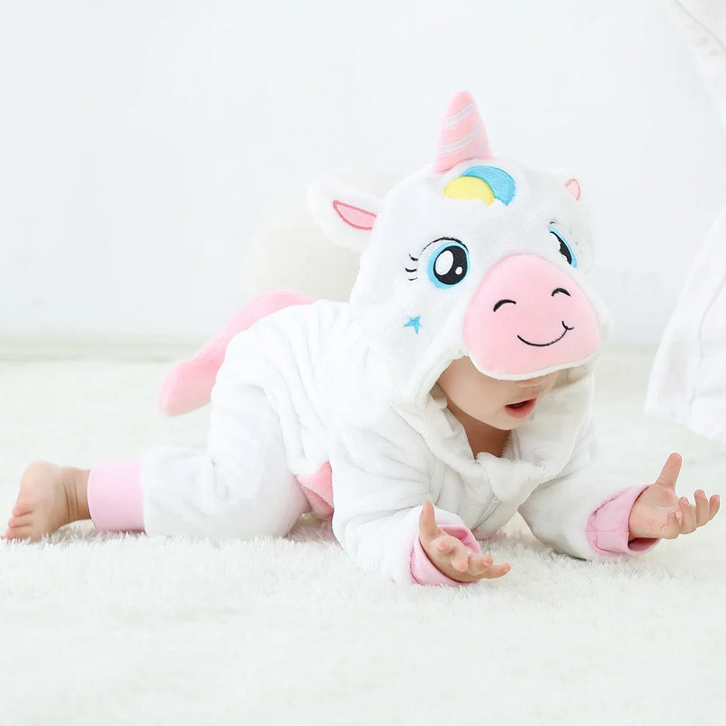 Kuscheliges Einhorn Kostüm für dein Baby