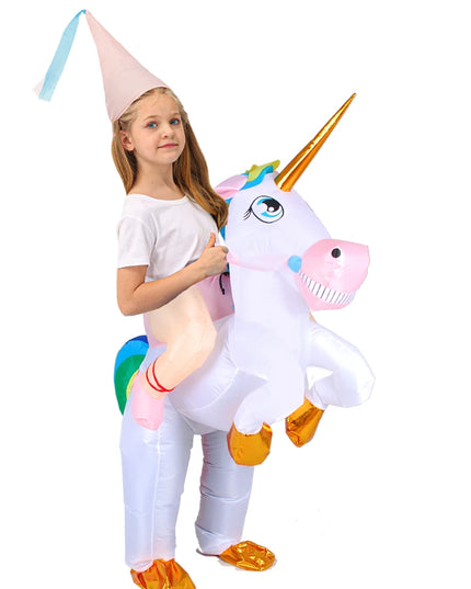 Dein buntes Pegasus-Einhorn Kostuem (Kids)
