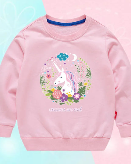Dein verträumter Einhorn Pullover in Pink 2!