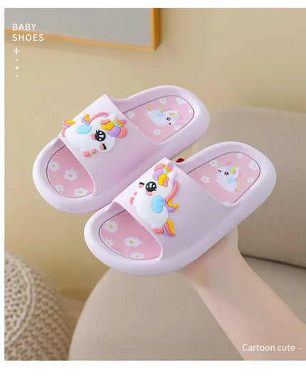 Coole Einhorn Hausschuhe für deine Kids!