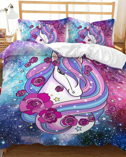 Dein leuchtendes Einhorn Bettwäsche-Set!