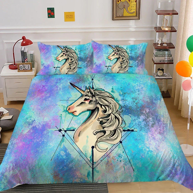 Deine Einhorn Bettwäsche für galaktische