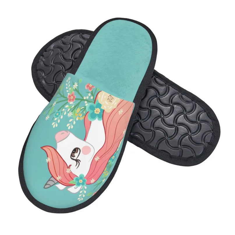 Deine kuscheligen Einhorn Hausschuhe!