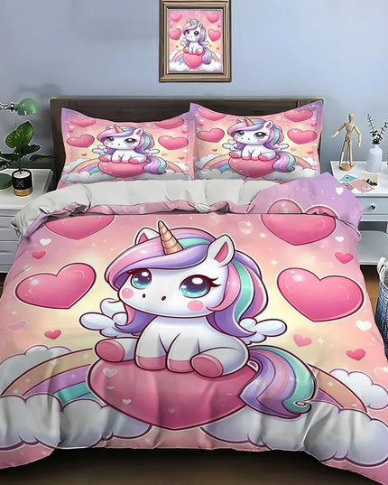 Deine Einhorn Bettwäsche für traumhafte