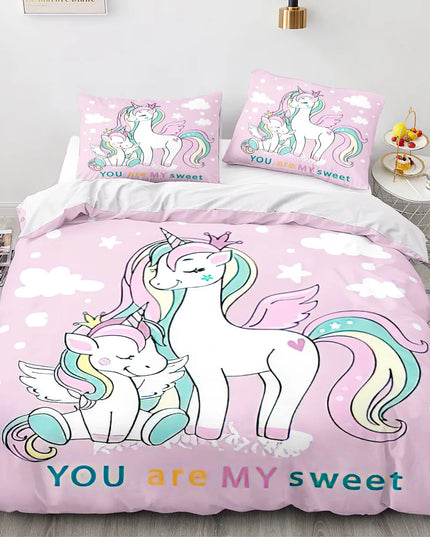 Deine Traumwelt mit Einhorn Bettwäsche!