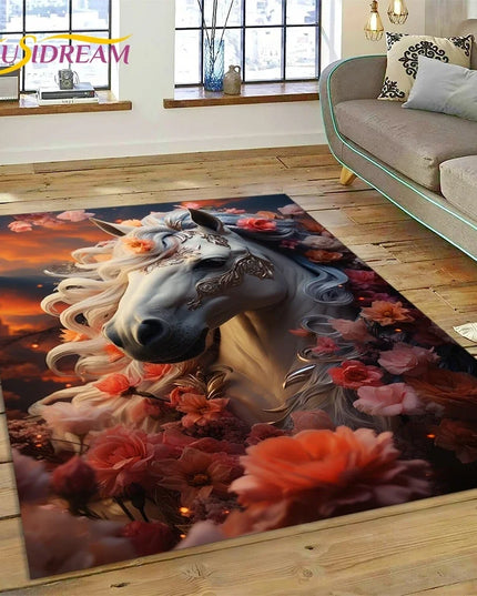 Dein Einhorn Sessel als 3D Traum-Teppich!