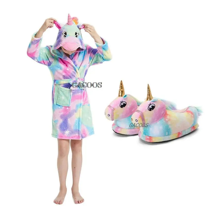 Kuscheliges Einhorn Handtuch S-5 für Kids
