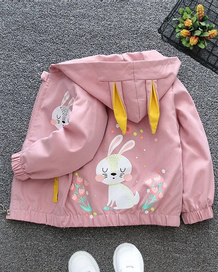 Deine fröhliche Einhorn Jacke in Blau!
