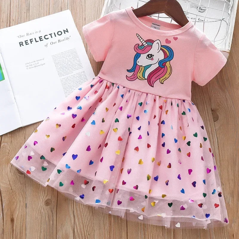 Dein Traum-Einhorn Kleid in Blau!