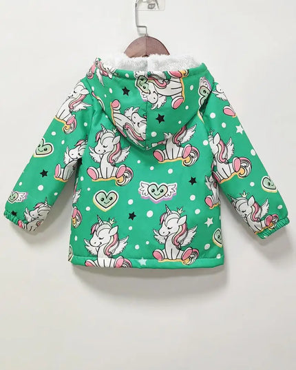 Deine kuschelige Einhorn Jacke für kalte