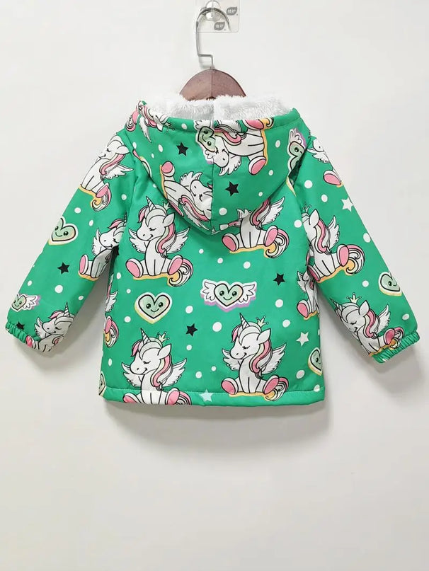 Deine gemütliche Einhorn Jacke für den Winter