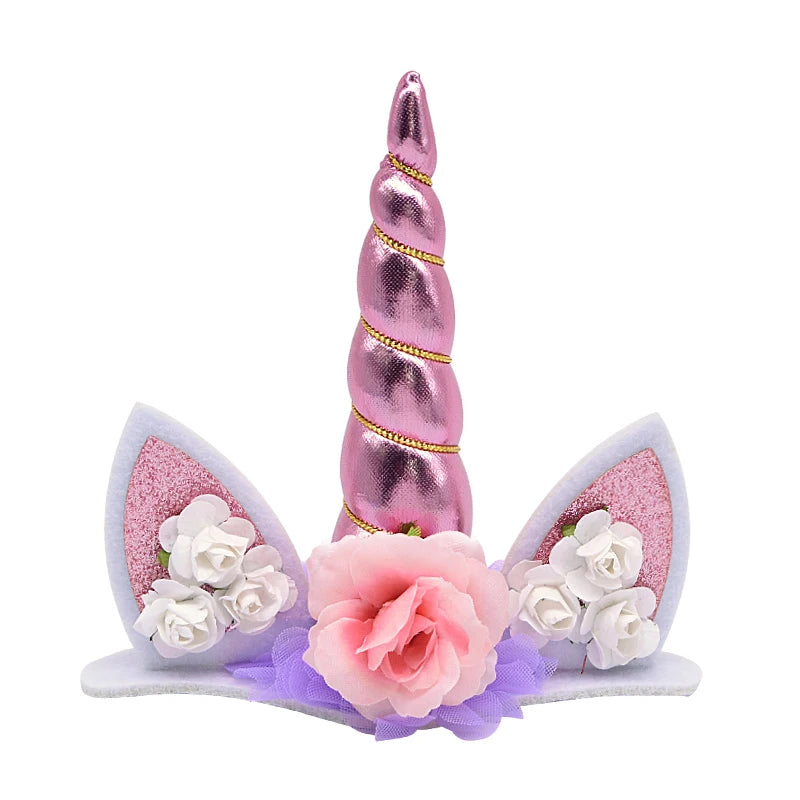 Glamouröser Einhorn Backform Topper