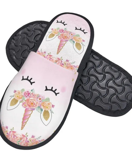 Fantasievolle Einhorn Hausschuhe für dich!