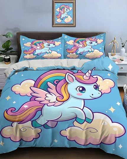 Deine Einhorn Bettwäsche für traumhafte
