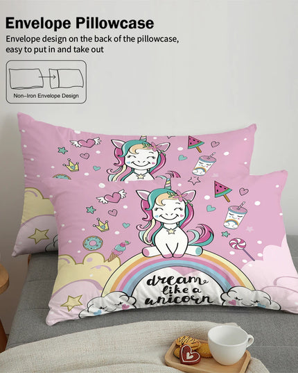Deine Einhorn Bettwäsche mit