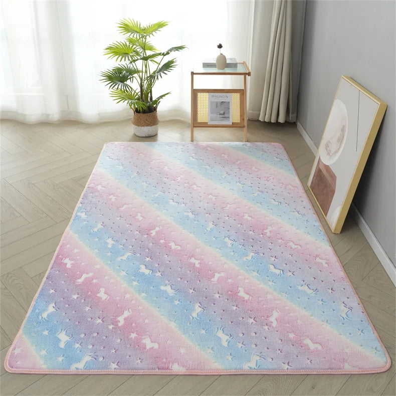 Leuchtender Einhorn Sessel Regenbogen