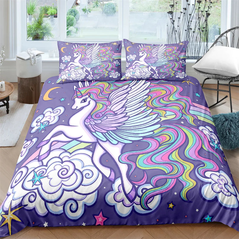 Deine Einhorn Bettwäsche für galaktische