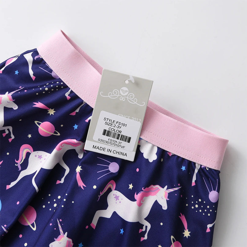 Deine süße Einhorn Leggings mit Rock – 2 in