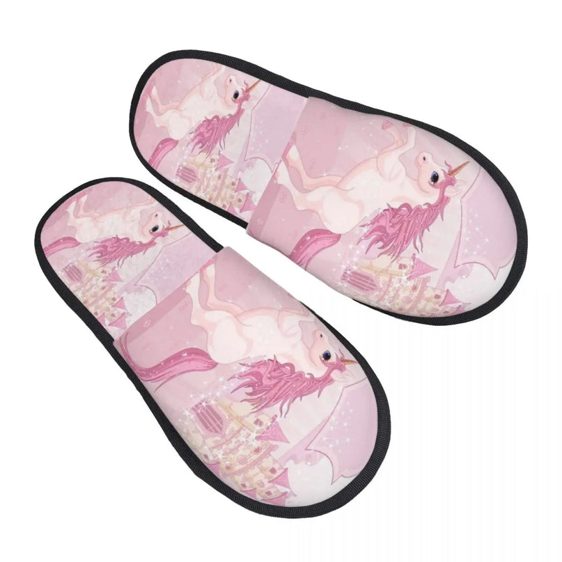 Dein Einhorn Hausschuhe mit Memory-Schaum!