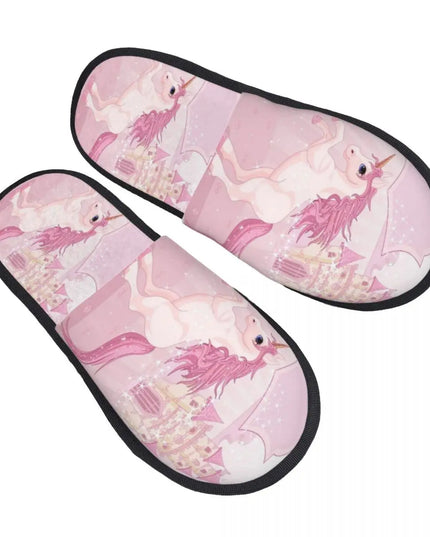 Fantasievolle Einhorn Hausschuhe für dich!