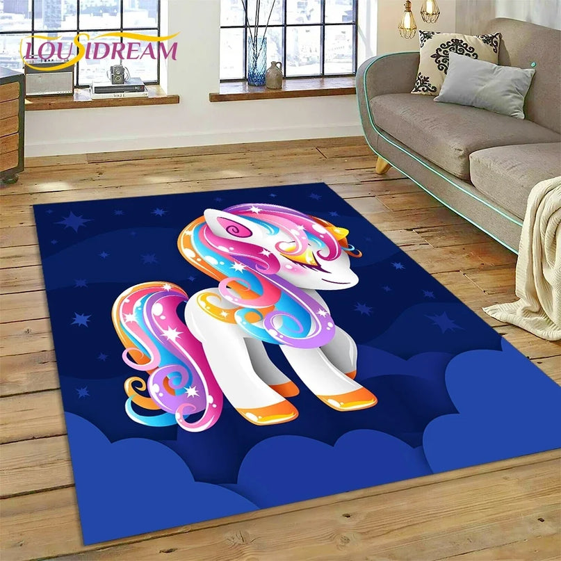Dein Einhorn Sessel als 3D Traum-Teppich!